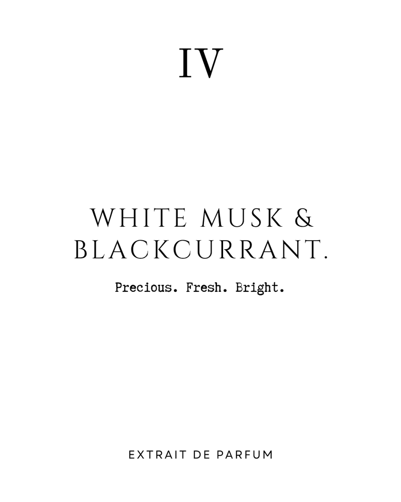 WHITE MUSK & BLACKCURRANT