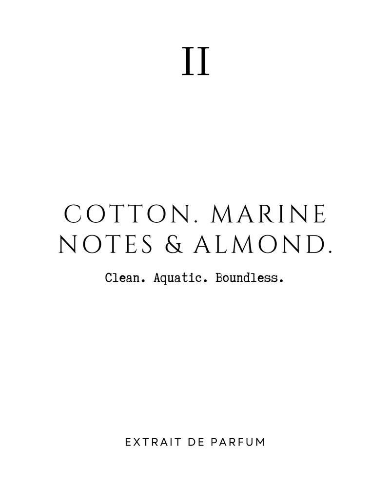 COTTON. MARINE NOTES & ALMOND