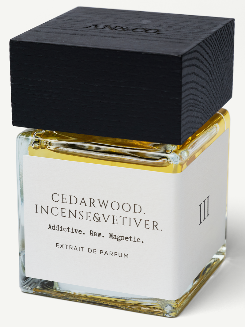 CEDARWOOD. INCENSE & VETIVER
